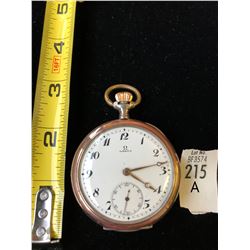800 Silver Omega Pocket Watch