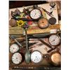 Image 1 : Cigar Box of Watches and Tools