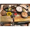 Image 3 : Cigar Box of Watches and Tools