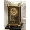 Image 5 : Ansonia Brass & Glass Crystal Regulator Clock