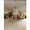 Image 1 : Estate Ring Marquise Cut