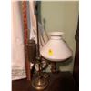 Image 1 : Antique Brass Student Lamp