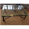 Image 1 : Antler Glass Top Table
