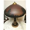 Image 2 : Vintage Reverse Painted Table Lamp