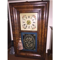 Rare John Birge OG Clock from Bristol, CT Fussee