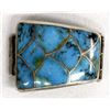 Image 2 : Vintage Zuni Sterling Inlay Watch Band Tips