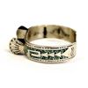 Image 2 : Navajo Sterling & Chip Inlay Watch Bracelet