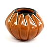 Image 2 : Native American Jemez Carved Pottery Jar