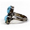 Image 2 : Navajo Sterling and Morenci Turquoise Ring