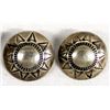 Image 2 : 3 Pairs of Navajo Sterling Clip-On Earrings
