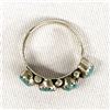 Image 2 : Navajo Sterling Turquoise Ring, Size 8
