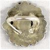 Image 3 : Vintage Navajo Sterling Turquoise Cluster Ring