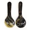 Image 2 : Mexican Carved Horn Serving Spoons