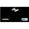 Image 2 : 6 Native American Navajo Sterling Turquoise Rings