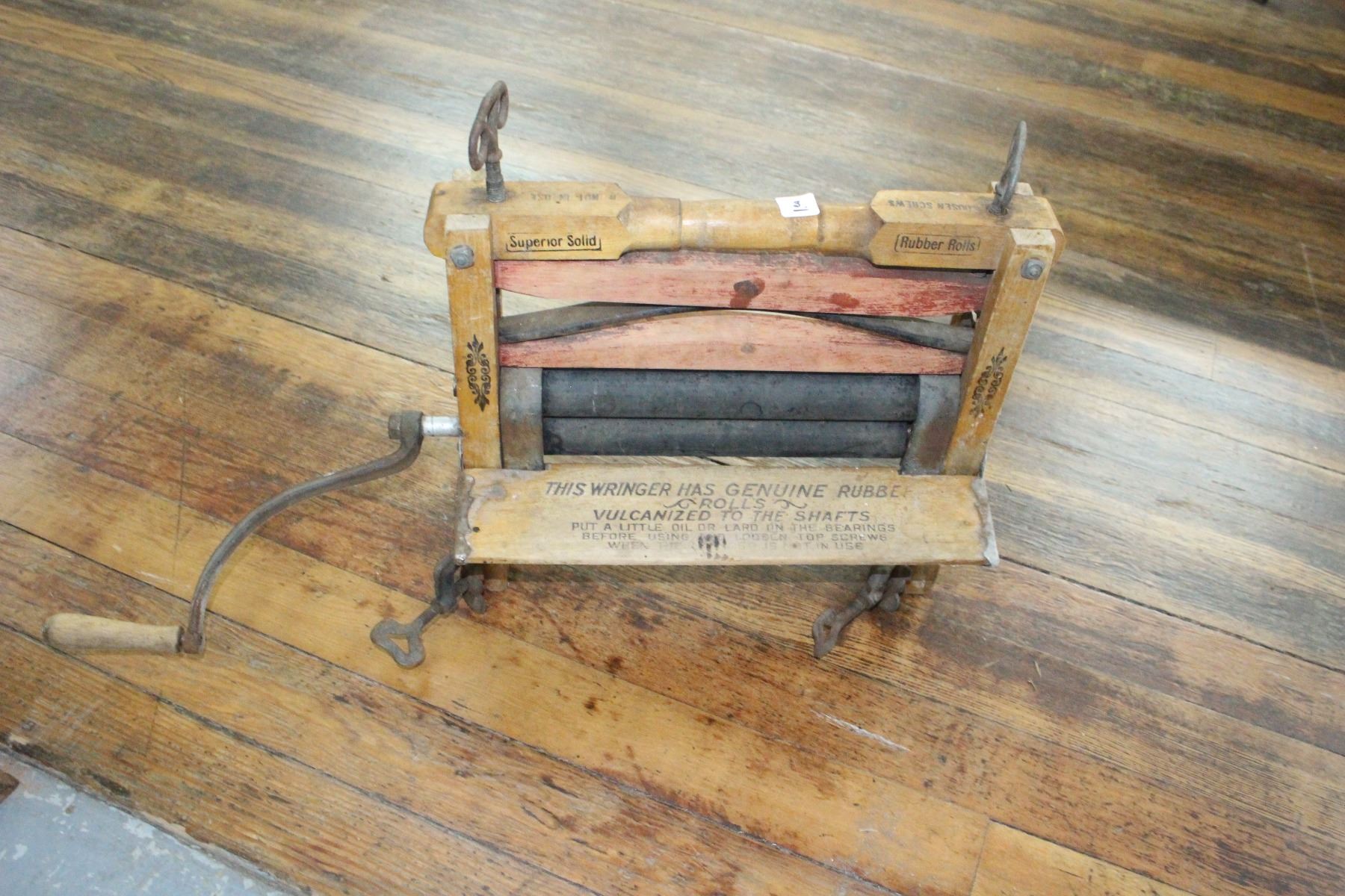 Antique Clothes Washer Ringer