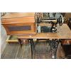 Image 1 : Antique Singer Treadle Sewing Machine - Patented 1886 - One of a Kind
