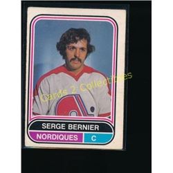 1975-76 O-Pee-Chee WHA #60 Serge Bernier