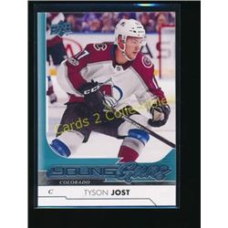 2017-18 Upper Deck #246 Tyson Jost YG RC