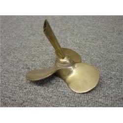 Brass Propeller Novelty Pen Holder