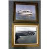 Image 1 : 2 Framed Photographs - Florida Keys and Dry Martini - Boat 