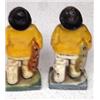 Image 2 : Cast Iron Doorstops or Bookends Painted Old Salt
