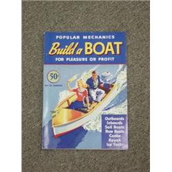 Build A Boat Book - Popular Mechanics Magazine 1941 