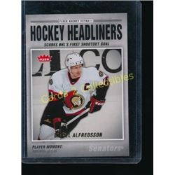 06-07 Fleer Hockey Headliners Daniel Alfredsson