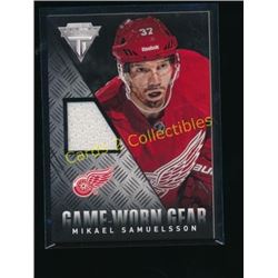 13-14 Panini Titanium Jersey Mikael Samuelsson