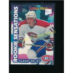 96-97 Fleer Rookie Sensations #7 Saku Koivu