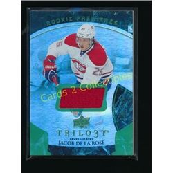 2015-16 UD Trilogy Jersey Jacob de la Rose