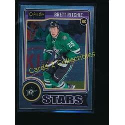 14-15 O-Pee-Chee Platinum #180 Brett Ritchie RC