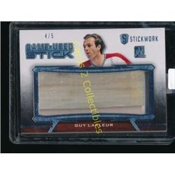 2015-16 ITG Stickwork Game Used Stick Guy Lafleur