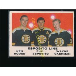 70-71 O-Pee-Chee #233 Esposito line/Wayne Cashman