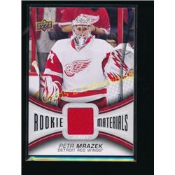 13-14 Upper Deck Rookie Materials Petr Mrazek