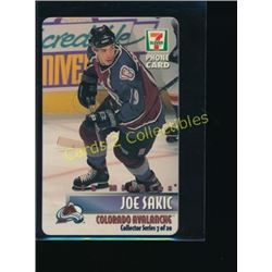 Joe Sakic Collector Series 7-11 Phone Card