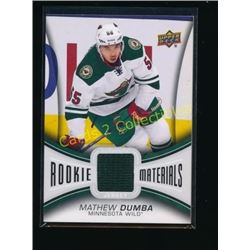 13-14 Upper Deck Rookie Materials Mathew Dumba