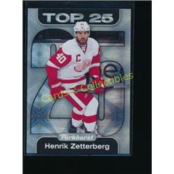 16-17 Parkhurst Top 25 #TOP2 Henrik Zetterberg