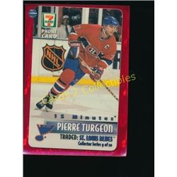 Pierre Turgeon Collector Series 7-11 Phone Card