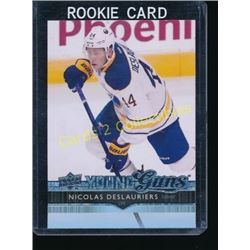 14-15 Upper Deck #207 Nicolas Deslauriers YG RC