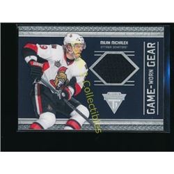 11-12 Panini Titanium Game Worn Gear Milan Michalk