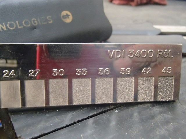 Charmilles Technologies Surface Finish Grade Plaques, VDI 3400 Ref.