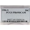 Image 3 : 1986-S KENNEDY HALF DOLLAR PCGS PR69 DCAM