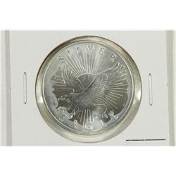 1 TROY OZ .999 FINE SILVER ROUND SUNSHINE MINTING
