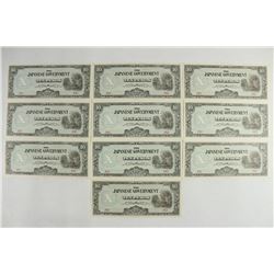 10-WWII JAPANESE GOVERNMENT 10 PESOS