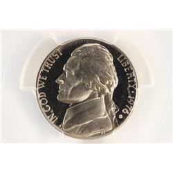 1976-S JEFFERSON NICKEL PCGS PR69 DCAM