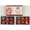 Image 1 : 2003 US SILVER PROOF SET (WITH BOX)