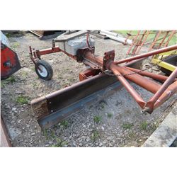 3pth blade w/ gauge wheels lane scraper