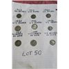 Image 1 : US small coins on paper