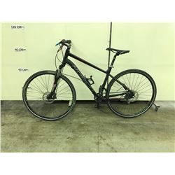 BLACK NORCO STORM FRONT 8 SPEED FRONT SUSPENSION FULL DISC BRAKE MOUNTAIN BIKE