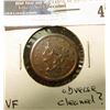 Image 1 : 1851 U.S. Half Cent, VF, obverse cleaned?